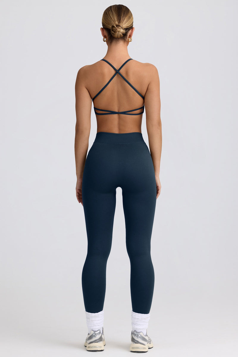Super Sculpt Seamless High-Waist Leggings in Blue